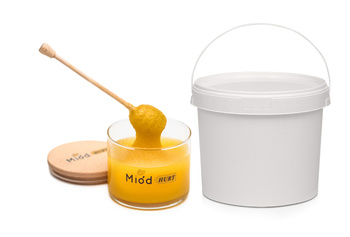 Miód Wielokwiatowy Gęsty - Wiadro 25 kg