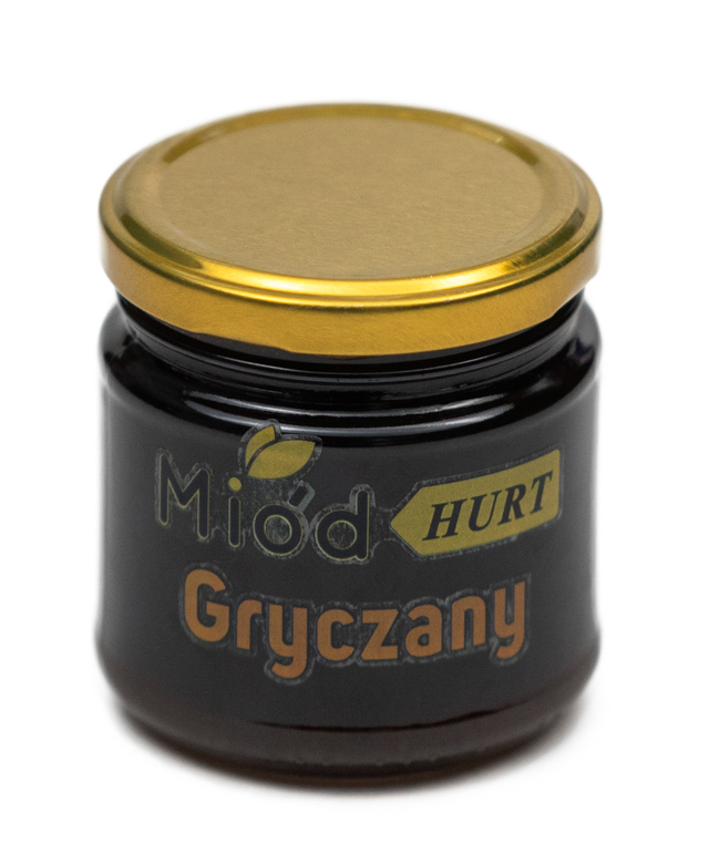 Miód Gryczany (słoik szklany 250 g) - Karton 60 sztuk